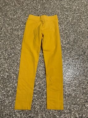 Primary Mustard Yellow Kids Leggings